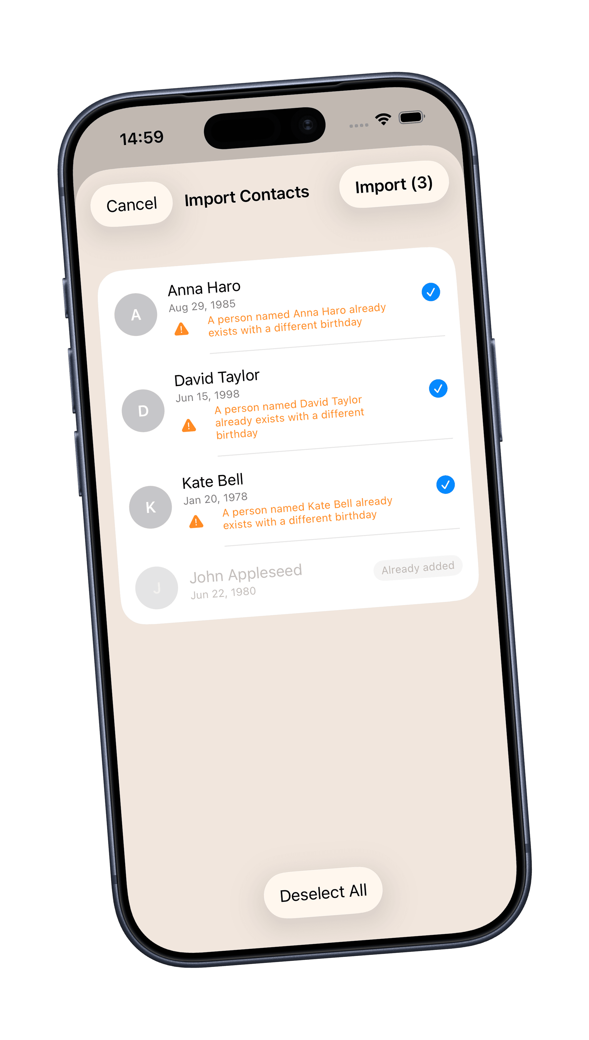 Presented app screenshot
